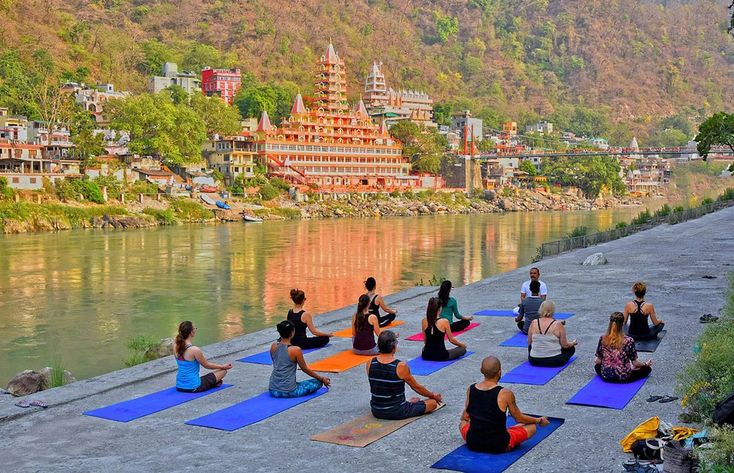 Yoga by Ganges